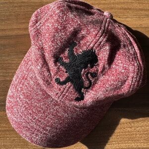 Men’s Women’s Red EXPRESS Lion Embroidered Cap